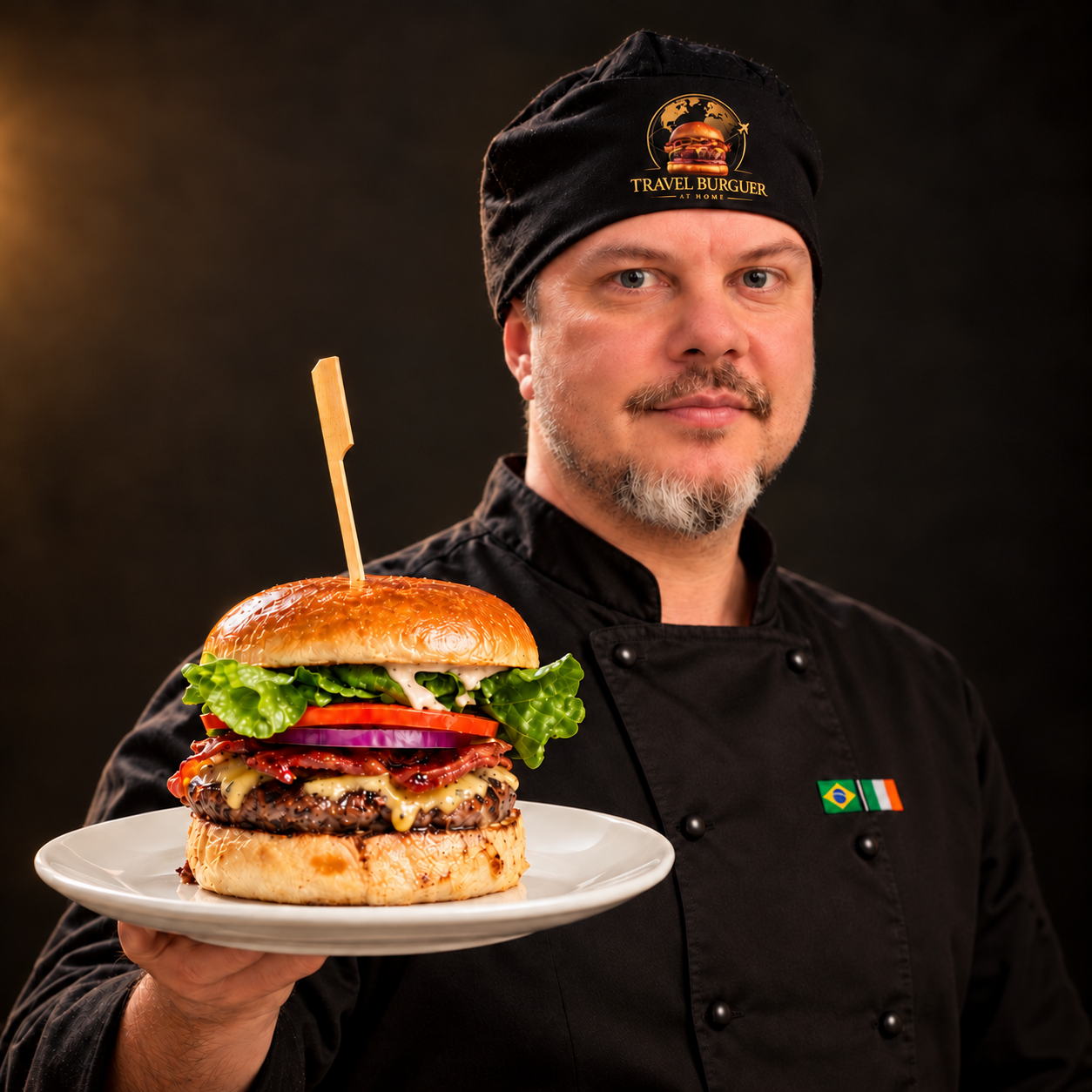 Chef Tiago Vieira, da Travel Burguer